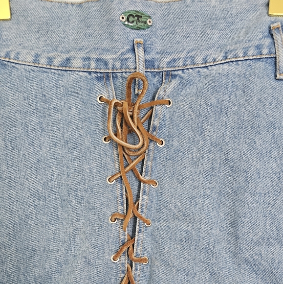 Y2K western style denim skirt - Picture 5 of 11